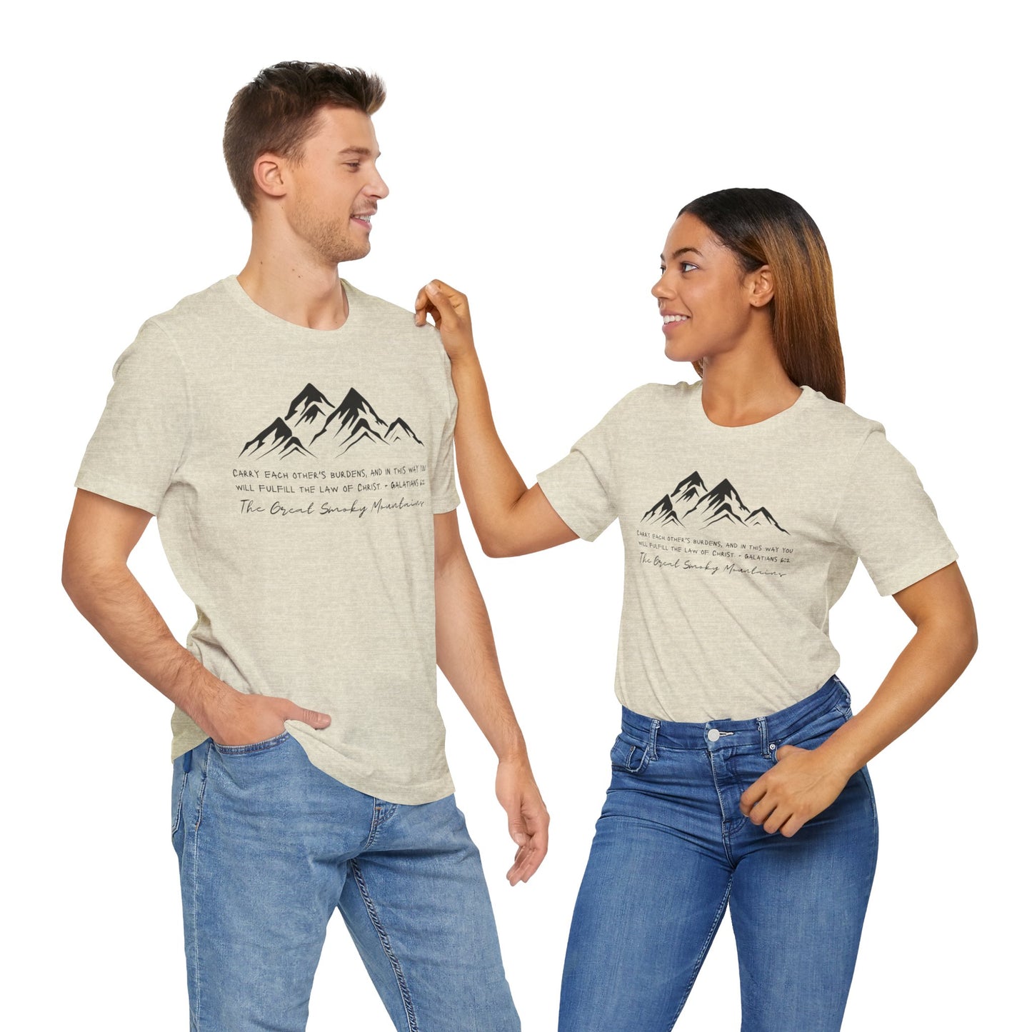 Great Smoky Mountains Unisex Jersey Short Sleeve Tee