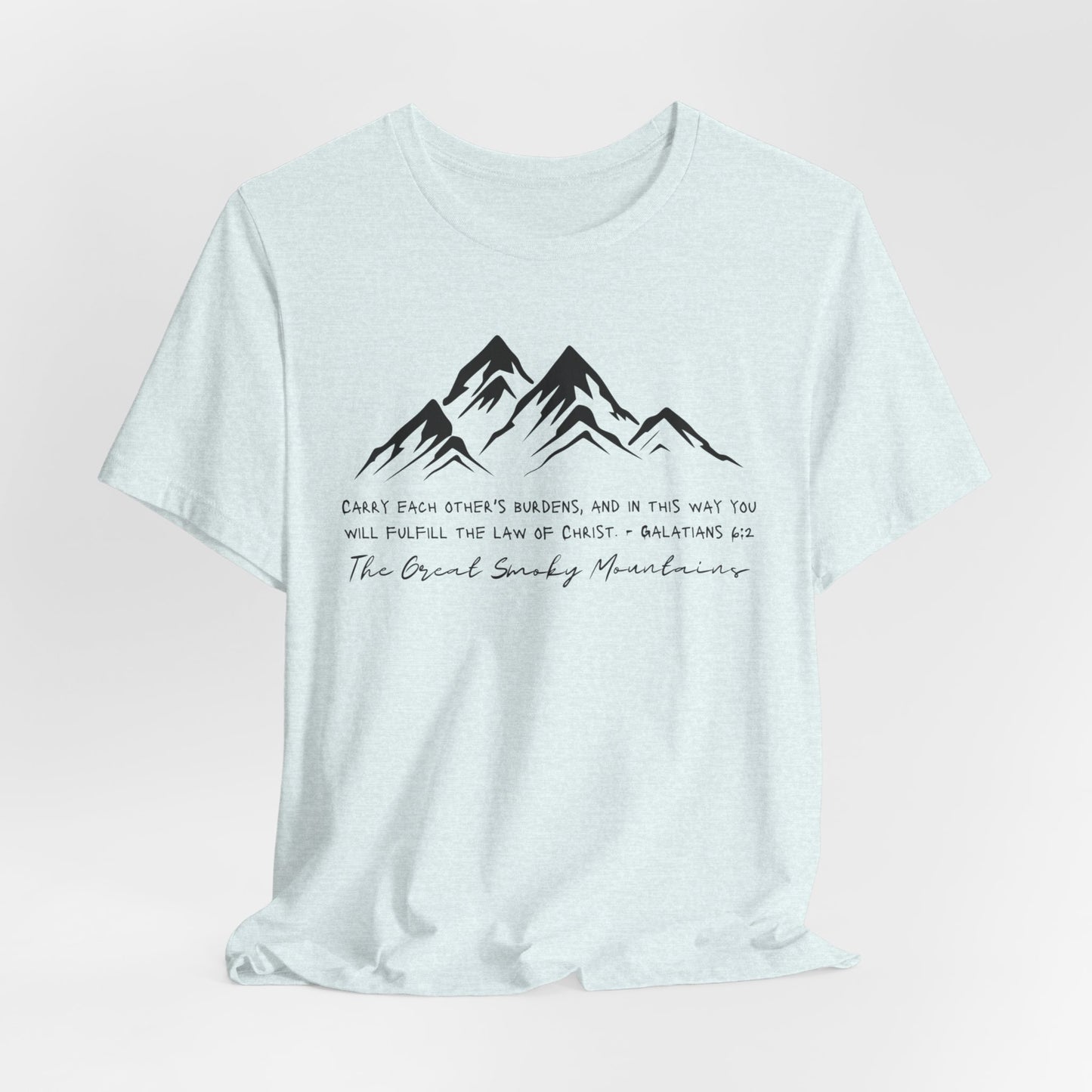 Great Smoky Mountains Unisex Jersey Short Sleeve Tee