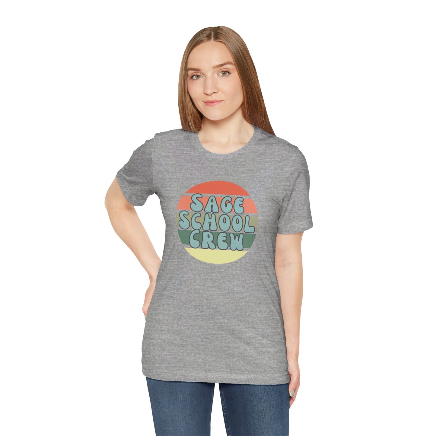Sage School Unisex Jersey Short Sleeve Tee