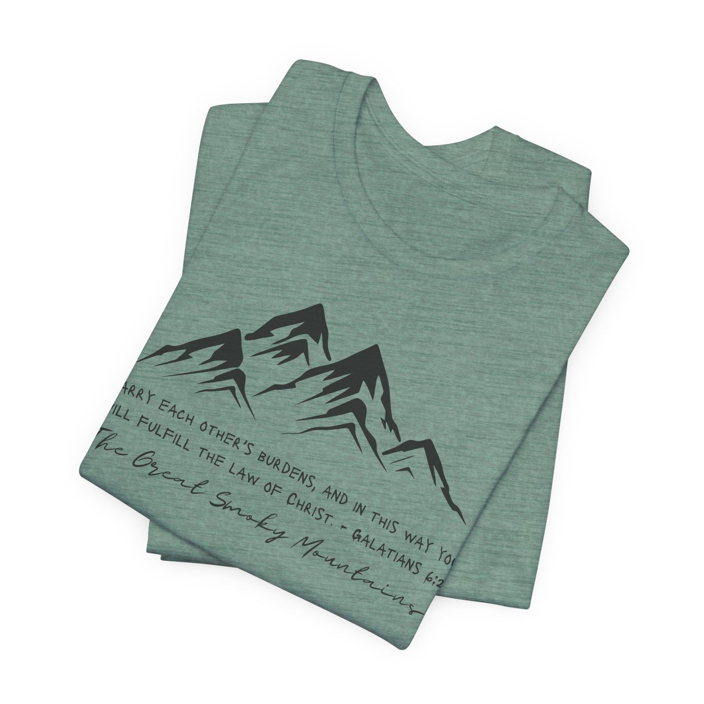 Great Smoky Mountains Unisex Jersey Short Sleeve Tee