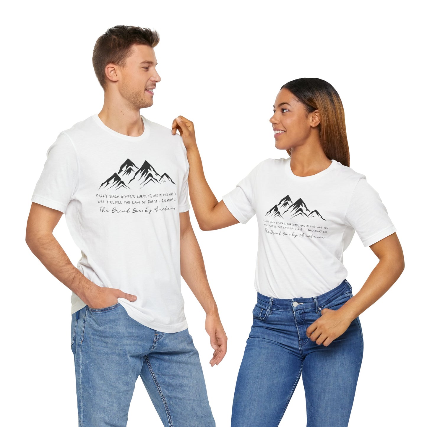 Great Smoky Mountains Unisex Jersey Short Sleeve Tee
