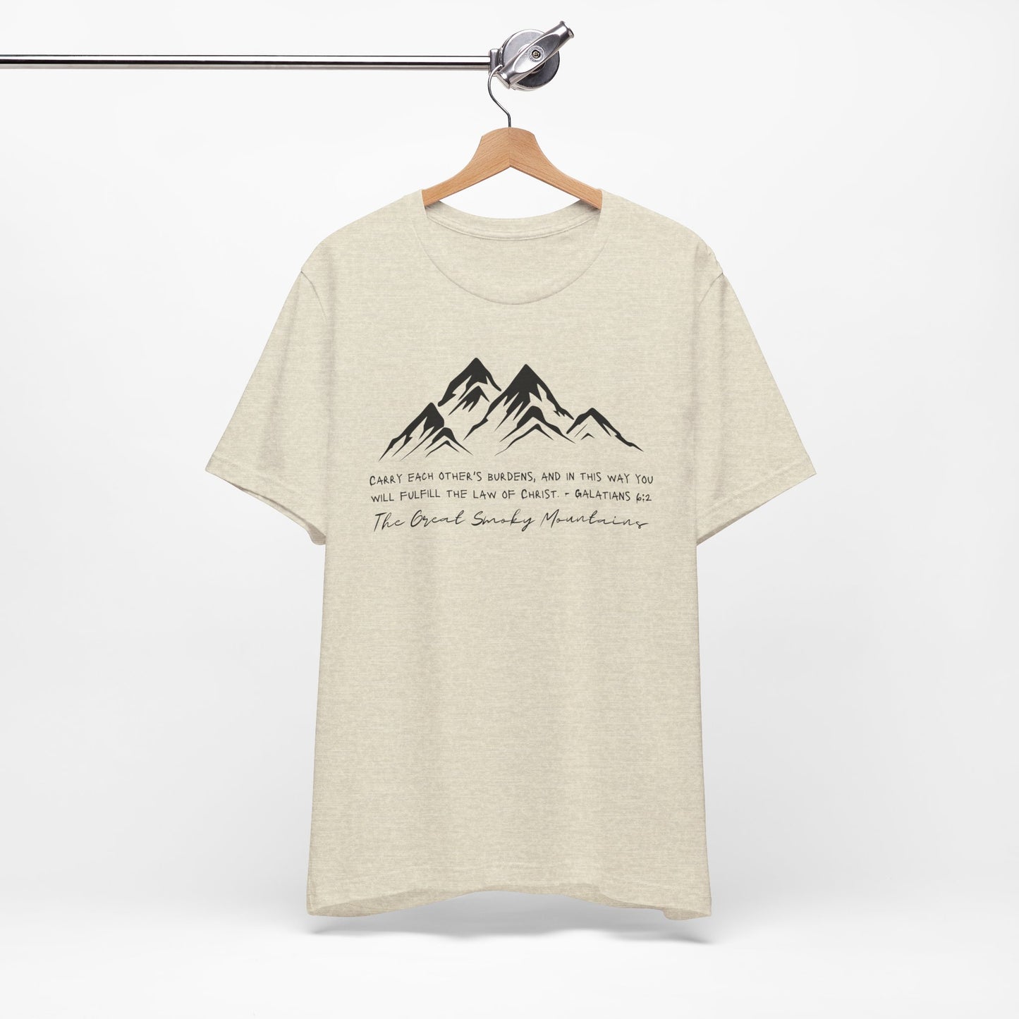 Great Smoky Mountains Unisex Jersey Short Sleeve Tee