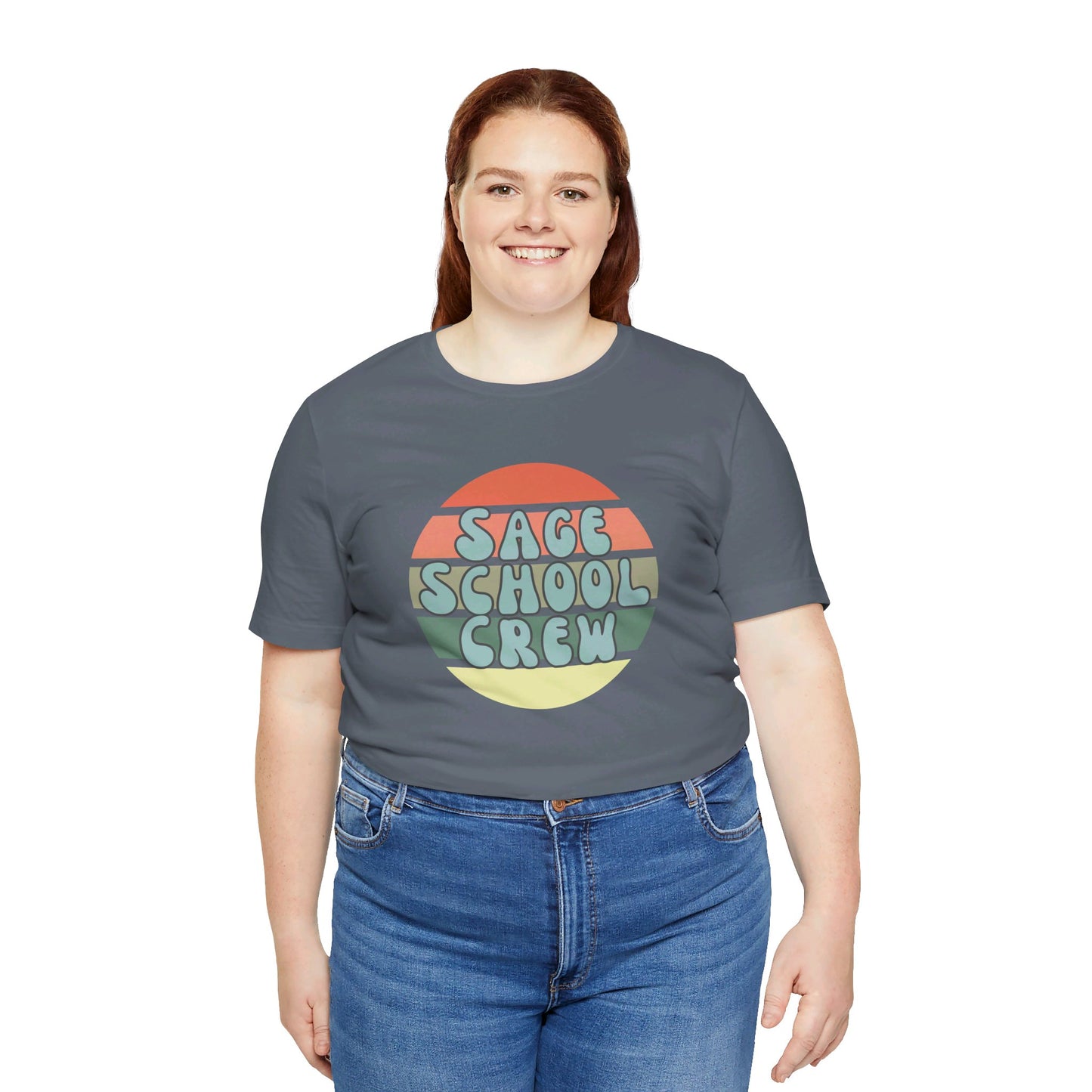 Sage School Unisex Jersey Short Sleeve Tee
