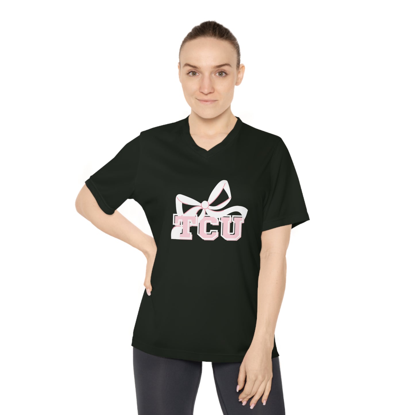 TCU Women's Performance V-Neck T-Shirt