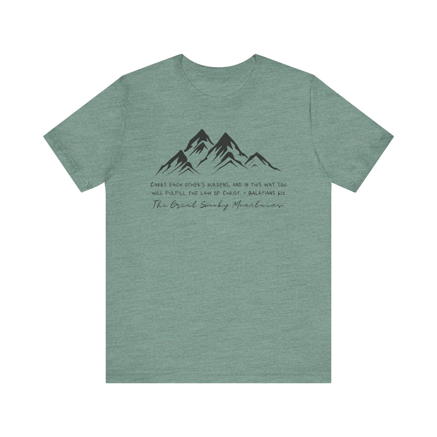 Great Smoky Mountains Unisex Jersey Short Sleeve Tee