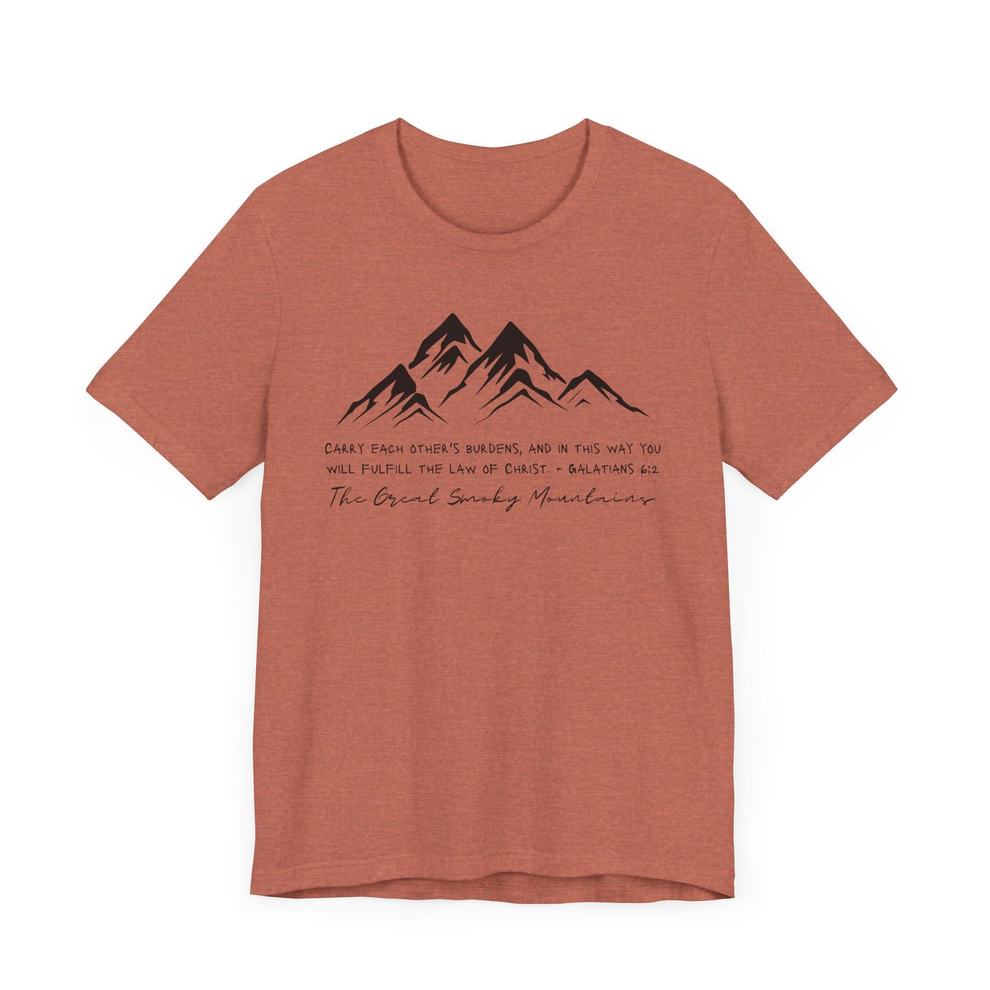 Great Smoky Mountains Unisex Jersey Short Sleeve Tee