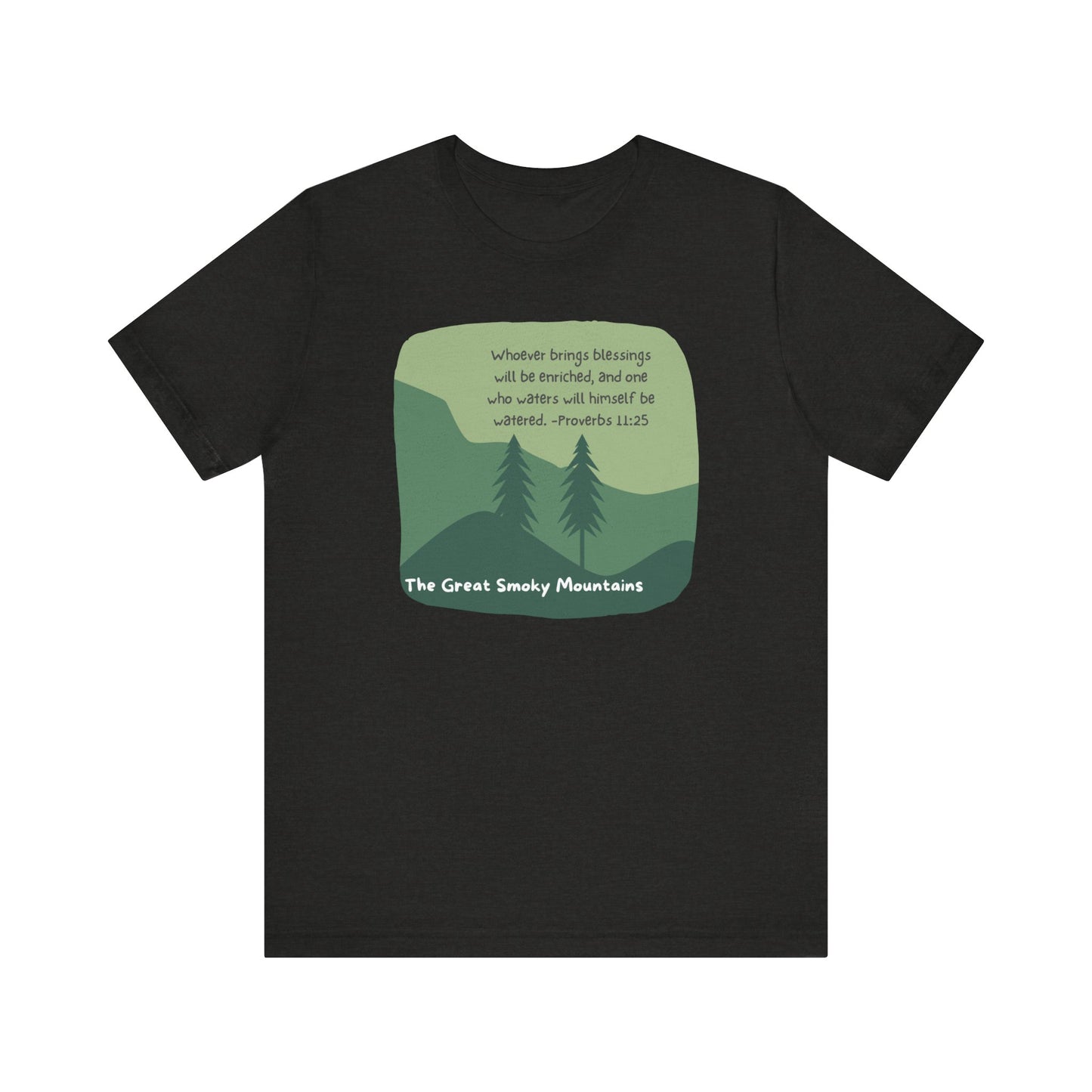 Smoky Mountain Blessings Unisex Jersey Short Sleeve Tee