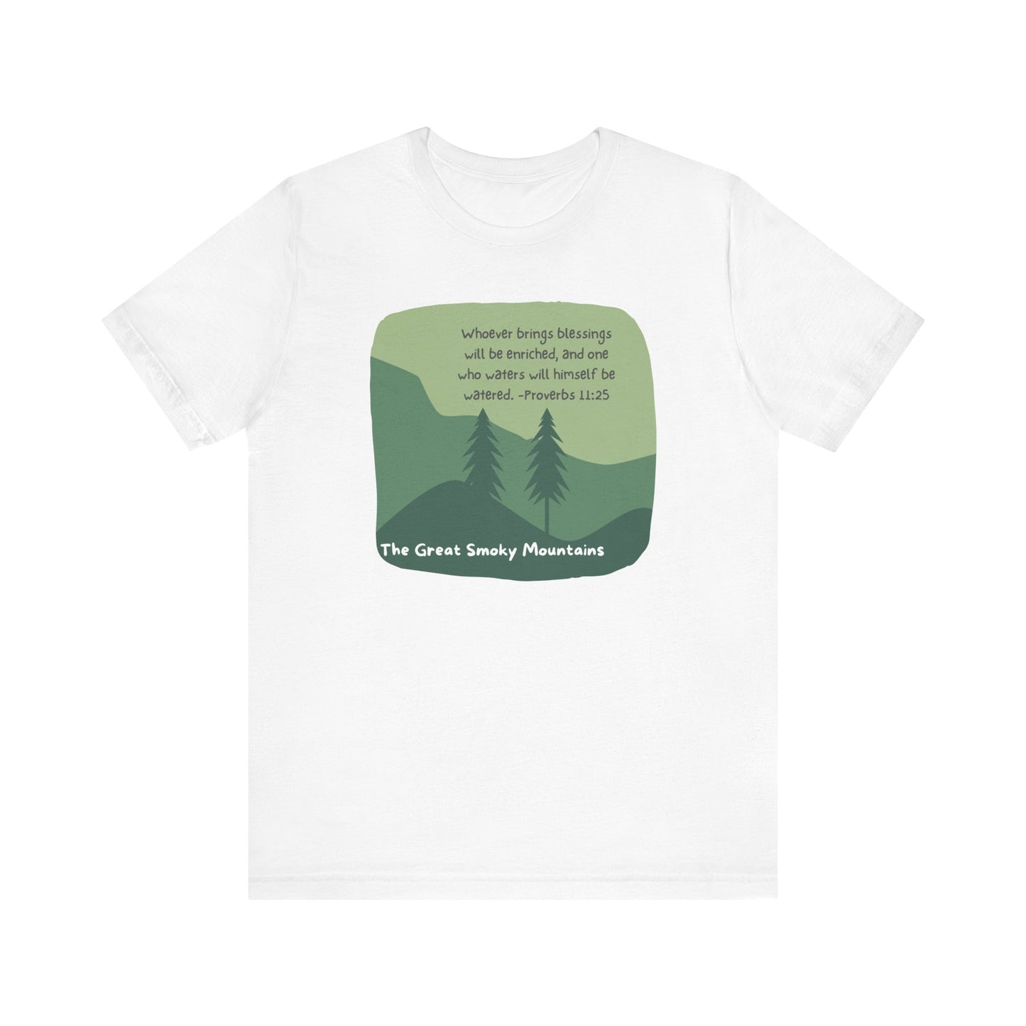 Smoky Mountain Blessings Unisex Jersey Short Sleeve Tee