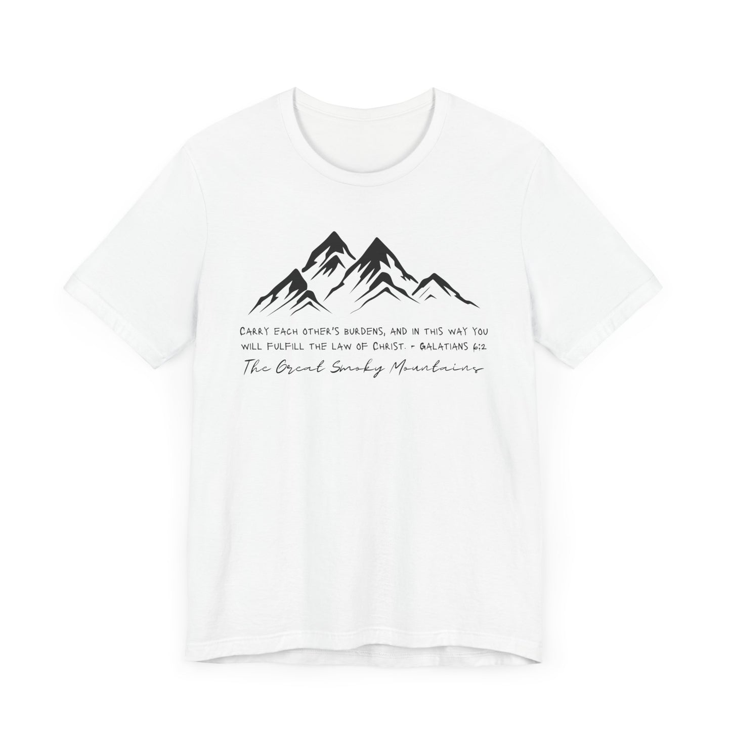 Great Smoky Mountains Unisex Jersey Short Sleeve Tee