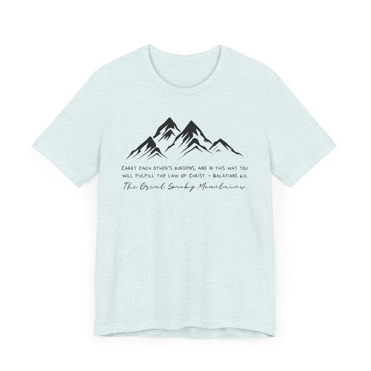 Great Smoky Mountains Unisex Jersey Short Sleeve Tee