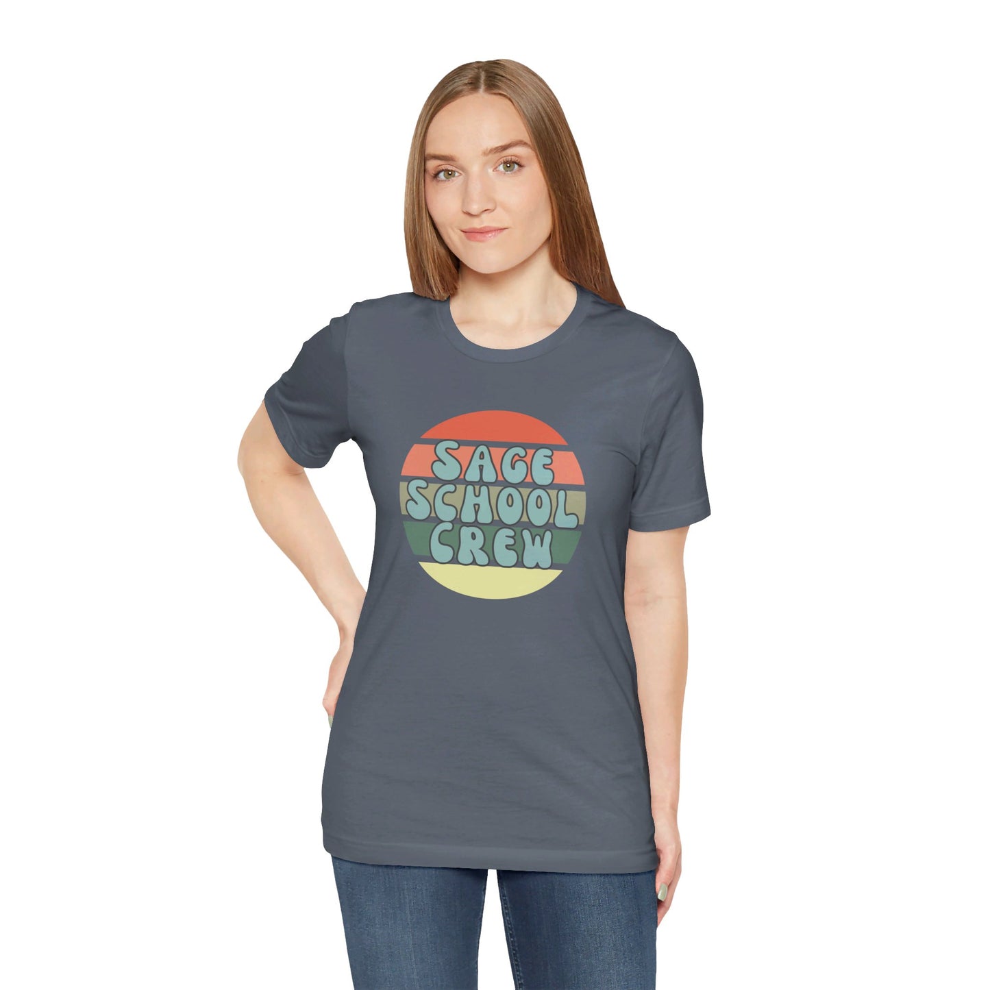Sage School Unisex Jersey Short Sleeve Tee