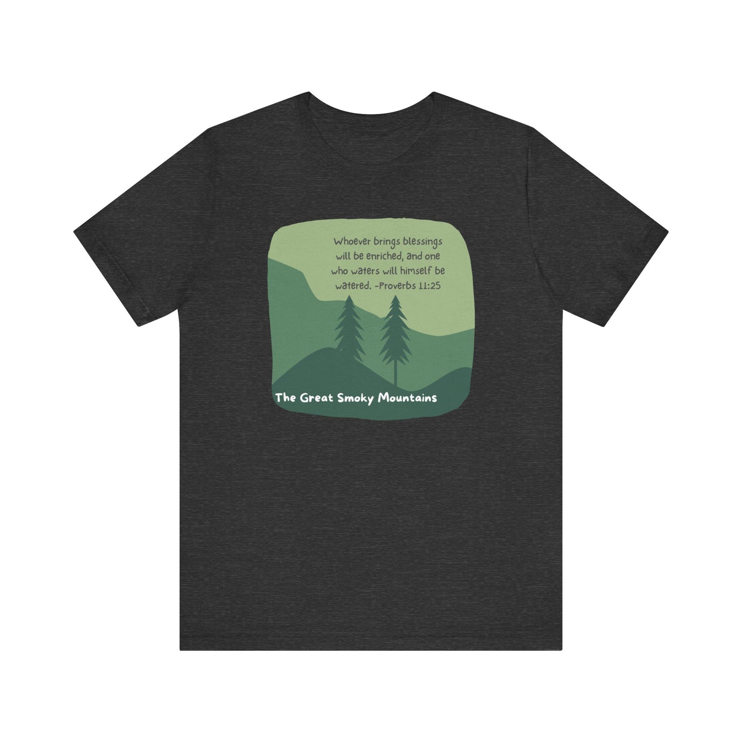 Smoky Mountain Blessings Unisex Jersey Short Sleeve Tee