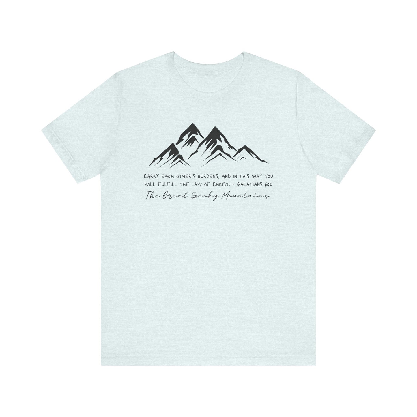 Great Smoky Mountains Unisex Jersey Short Sleeve Tee