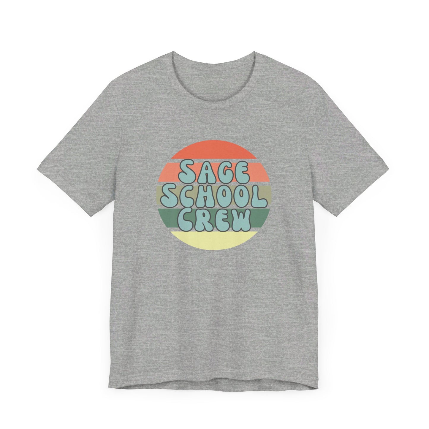 Sage School Unisex Jersey Short Sleeve Tee