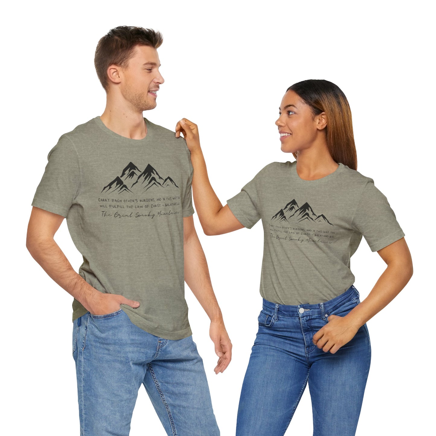 Great Smoky Mountains Unisex Jersey Short Sleeve Tee