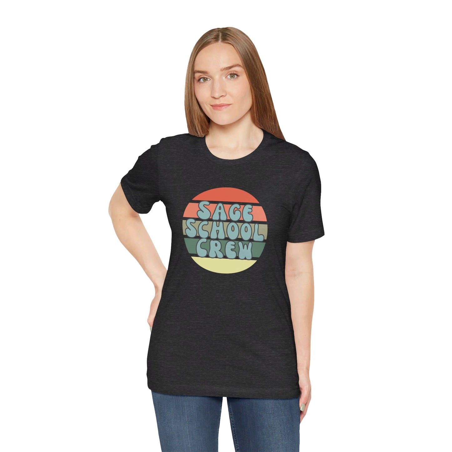 Sage School Unisex Jersey Short Sleeve Tee