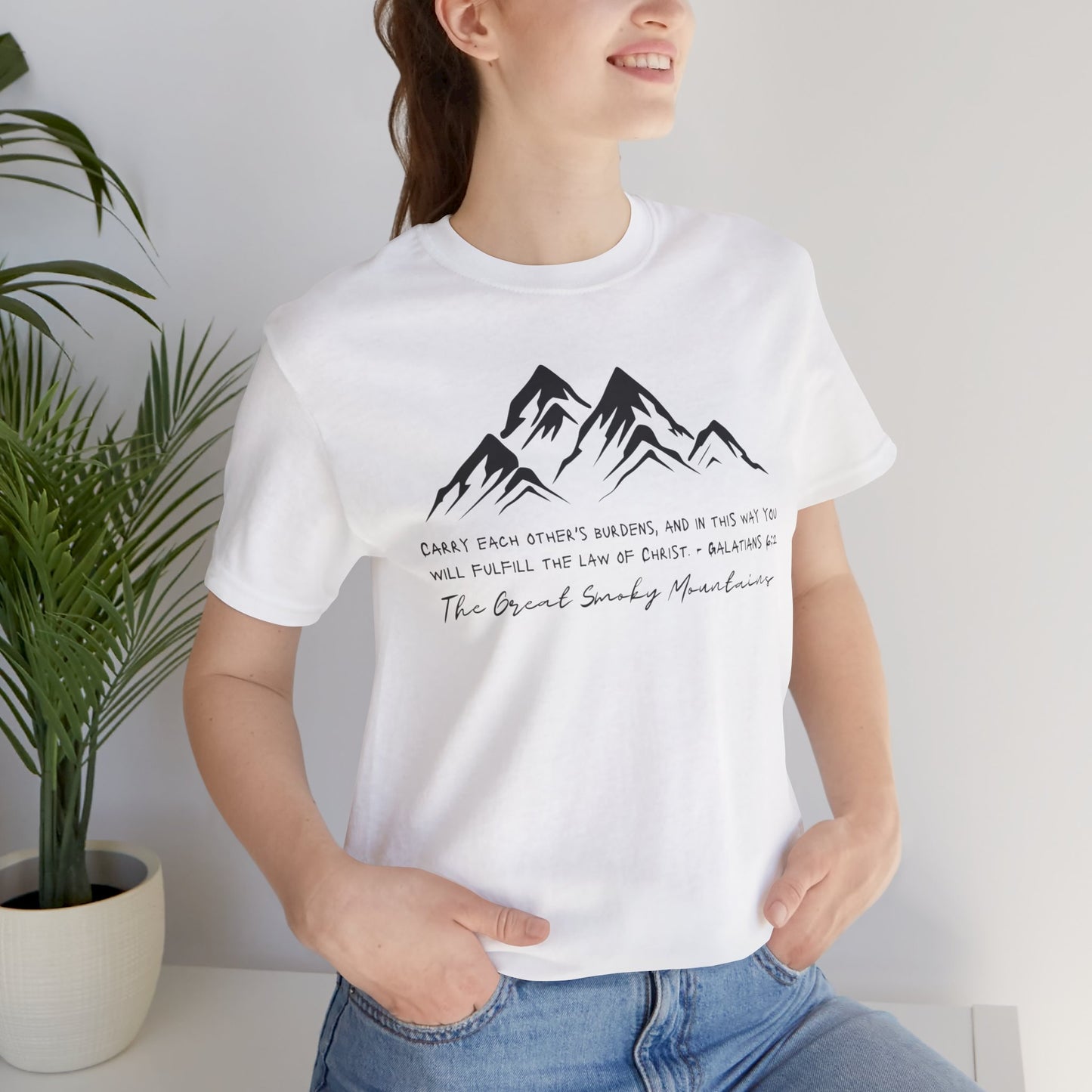 Great Smoky Mountains Unisex Jersey Short Sleeve Tee