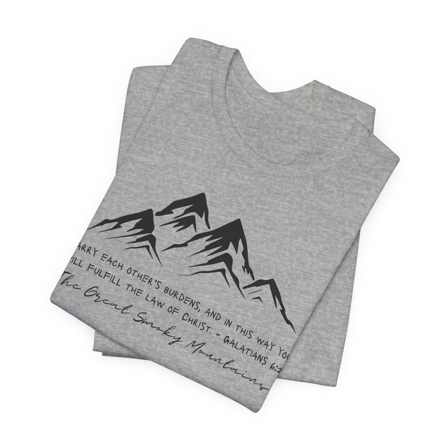 Great Smoky Mountains Unisex Jersey Short Sleeve Tee