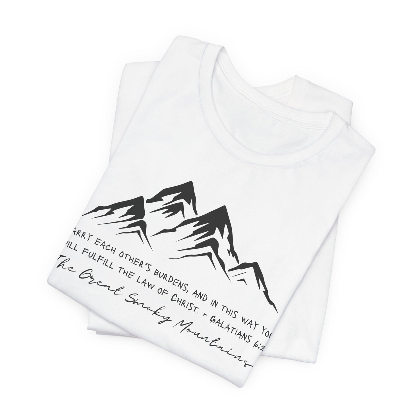 Great Smoky Mountains Unisex Jersey Short Sleeve Tee