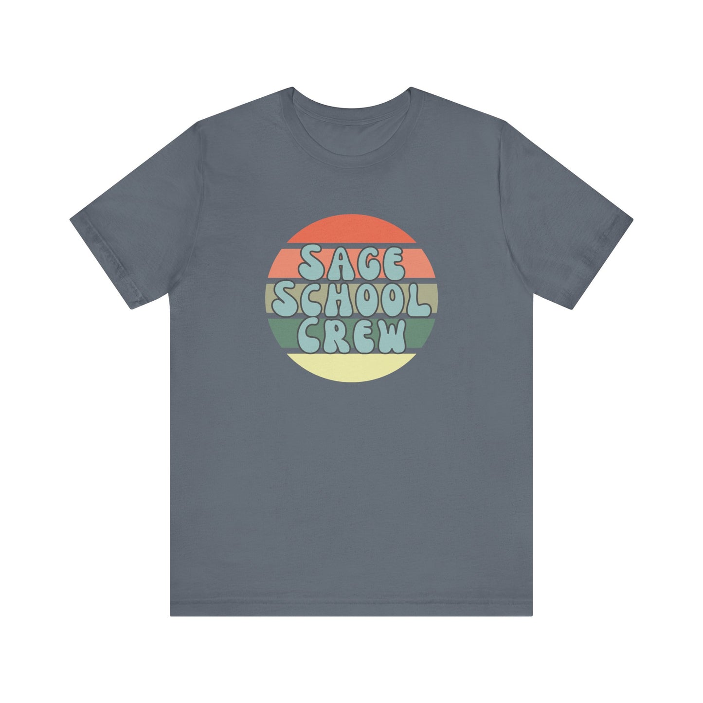 Sage School Unisex Jersey Short Sleeve Tee