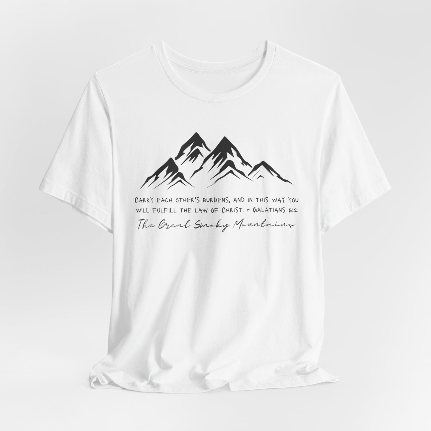 Great Smoky Mountains Unisex Jersey Short Sleeve Tee