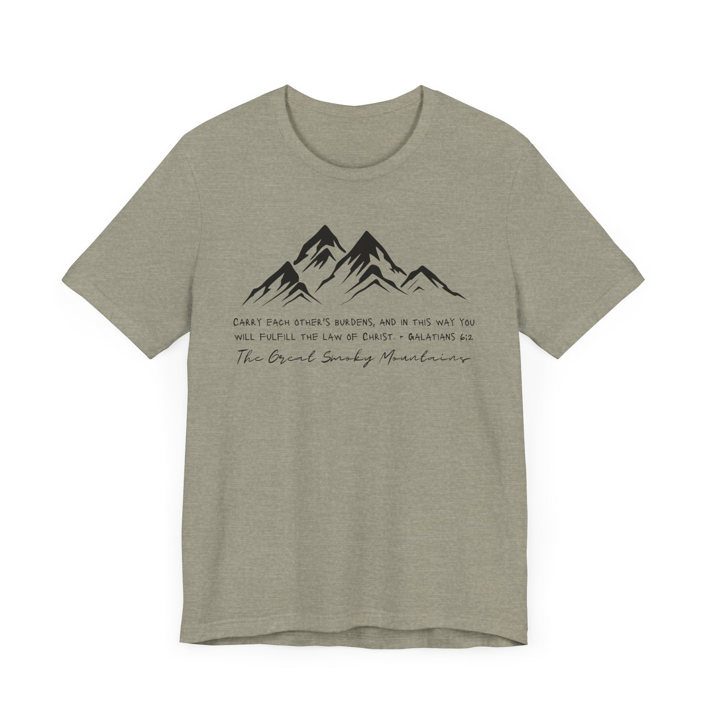 Great Smoky Mountains Unisex Jersey Short Sleeve Tee