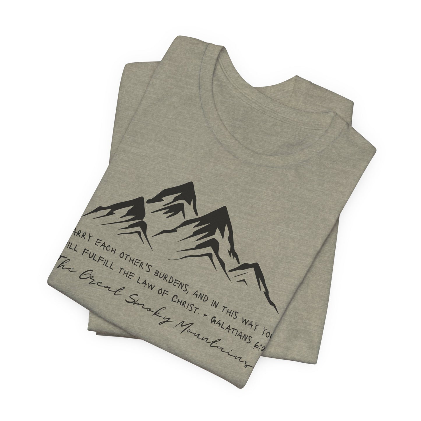 Great Smoky Mountains Unisex Jersey Short Sleeve Tee