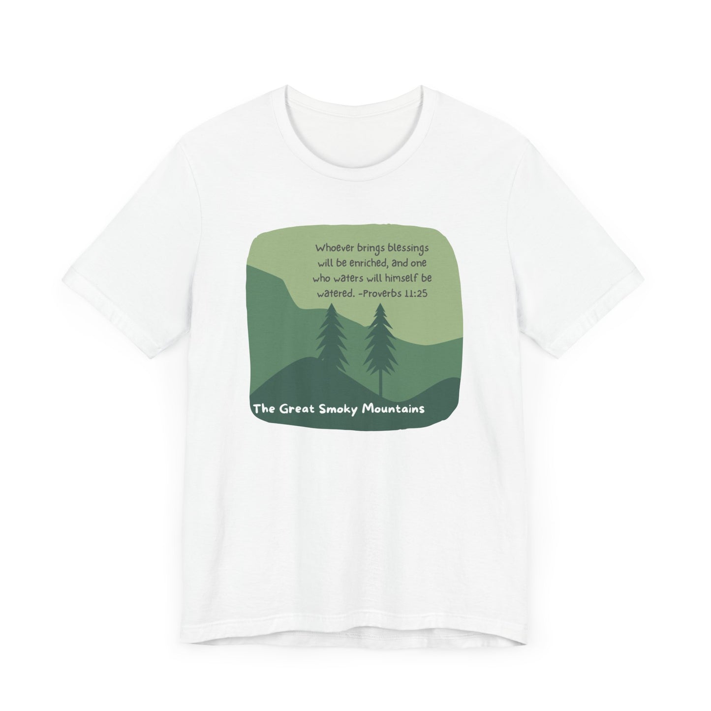 Smoky Mountain Blessings Unisex Jersey Short Sleeve Tee