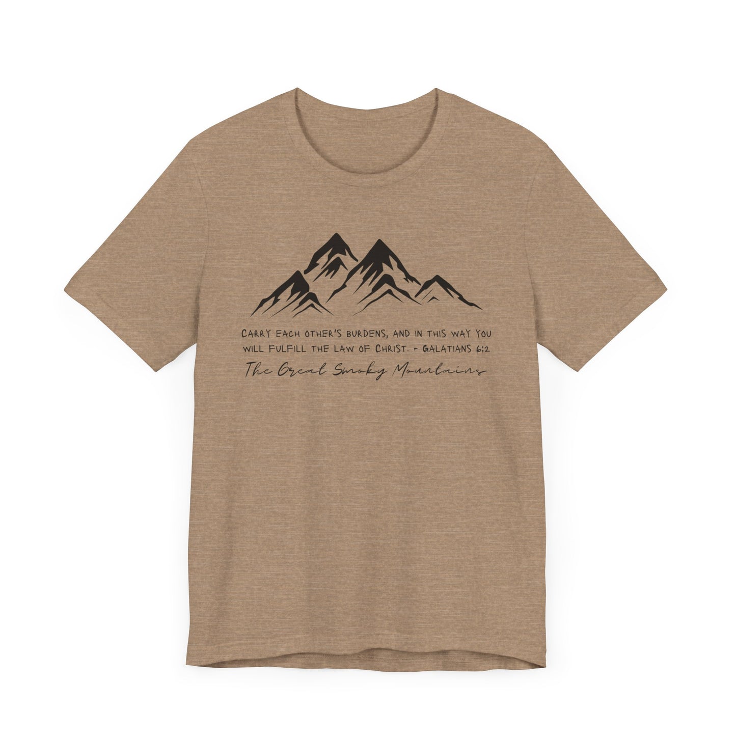 Great Smoky Mountains Unisex Jersey Short Sleeve Tee