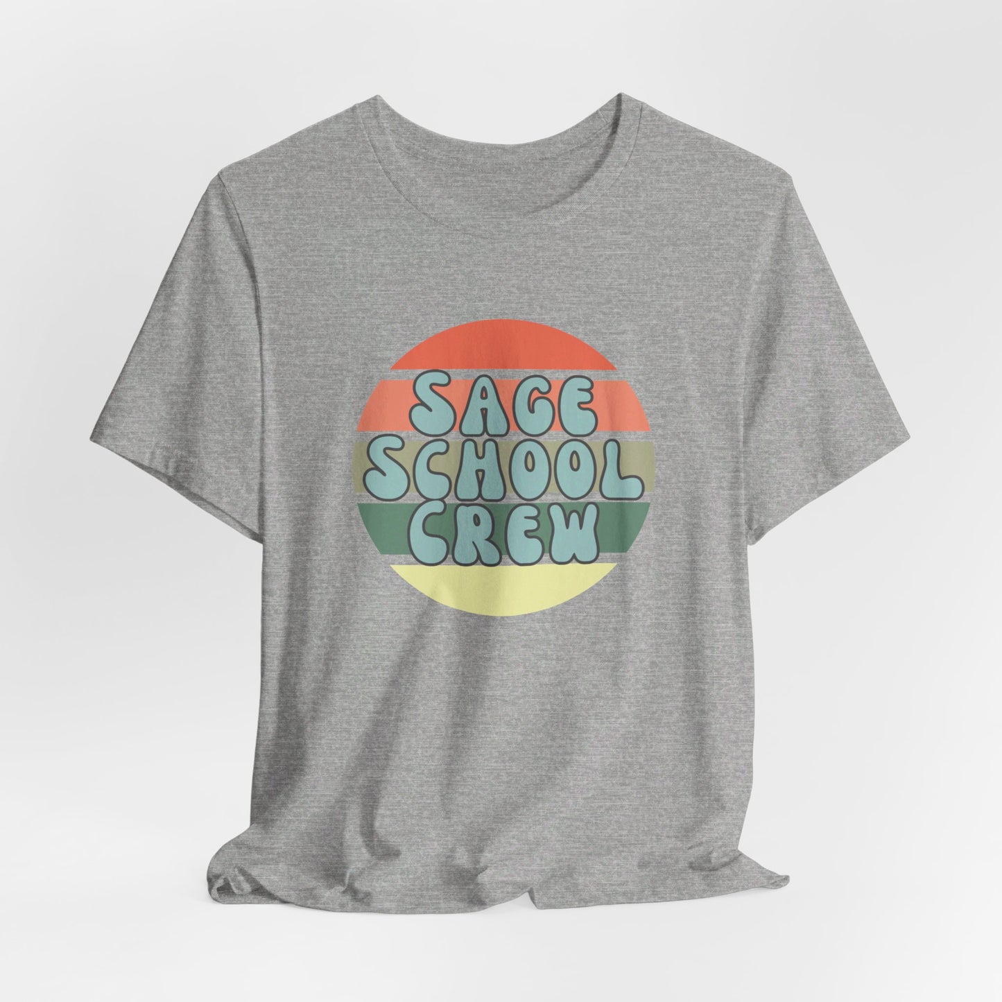 Sage School Unisex Jersey Short Sleeve Tee