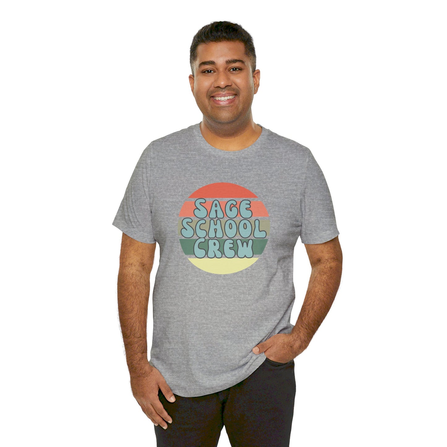 Sage School Unisex Jersey Short Sleeve Tee