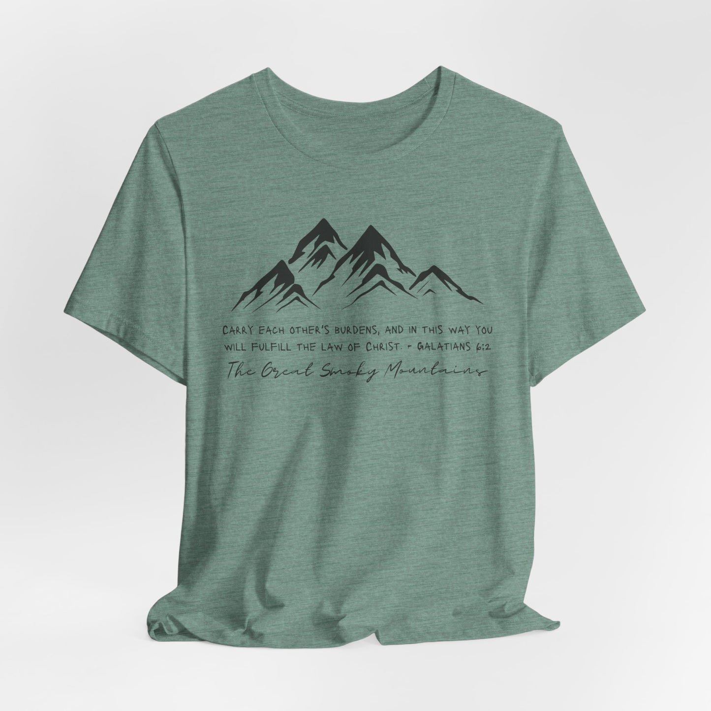 Great Smoky Mountains Unisex Jersey Short Sleeve Tee