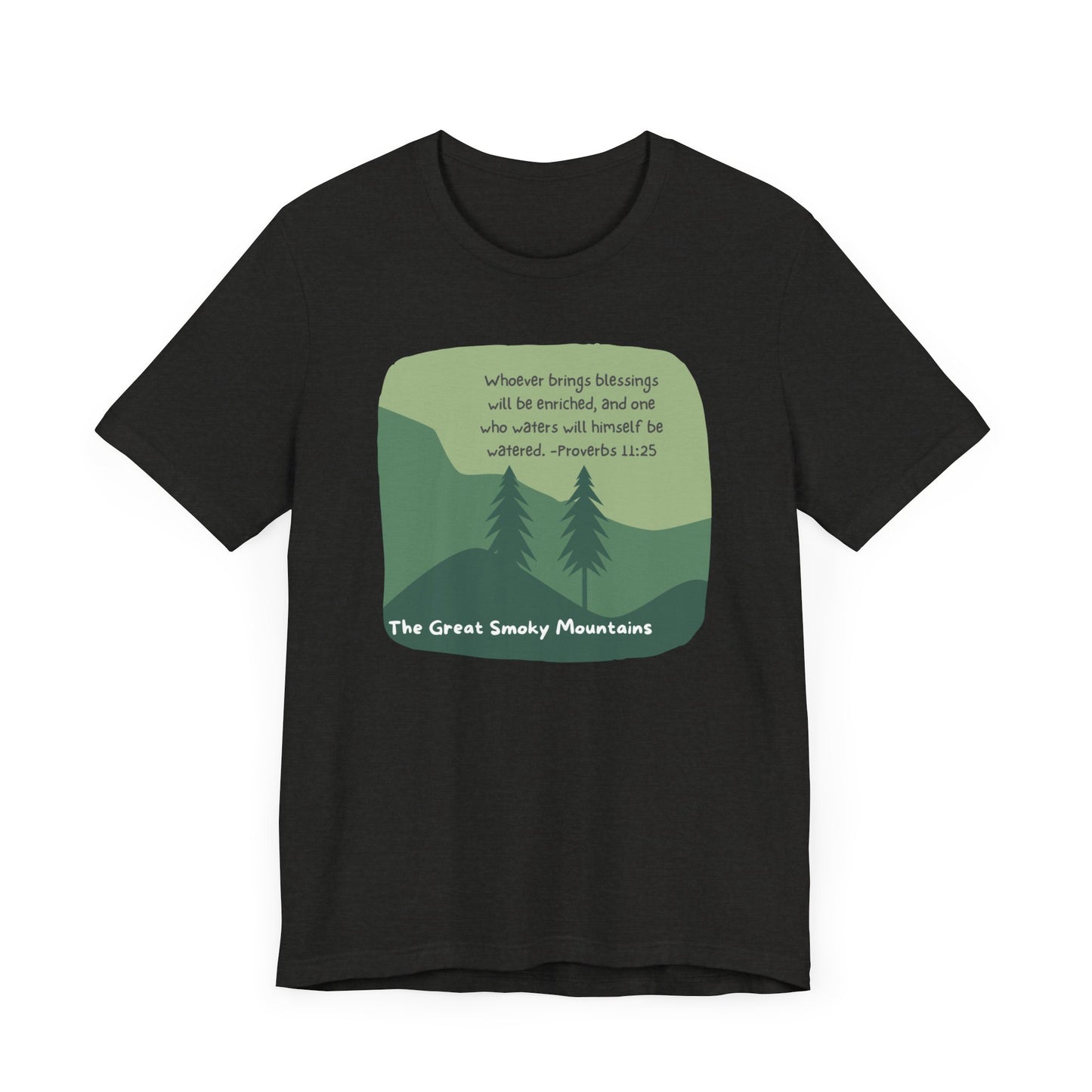 Smoky Mountain Blessings Unisex Jersey Short Sleeve Tee