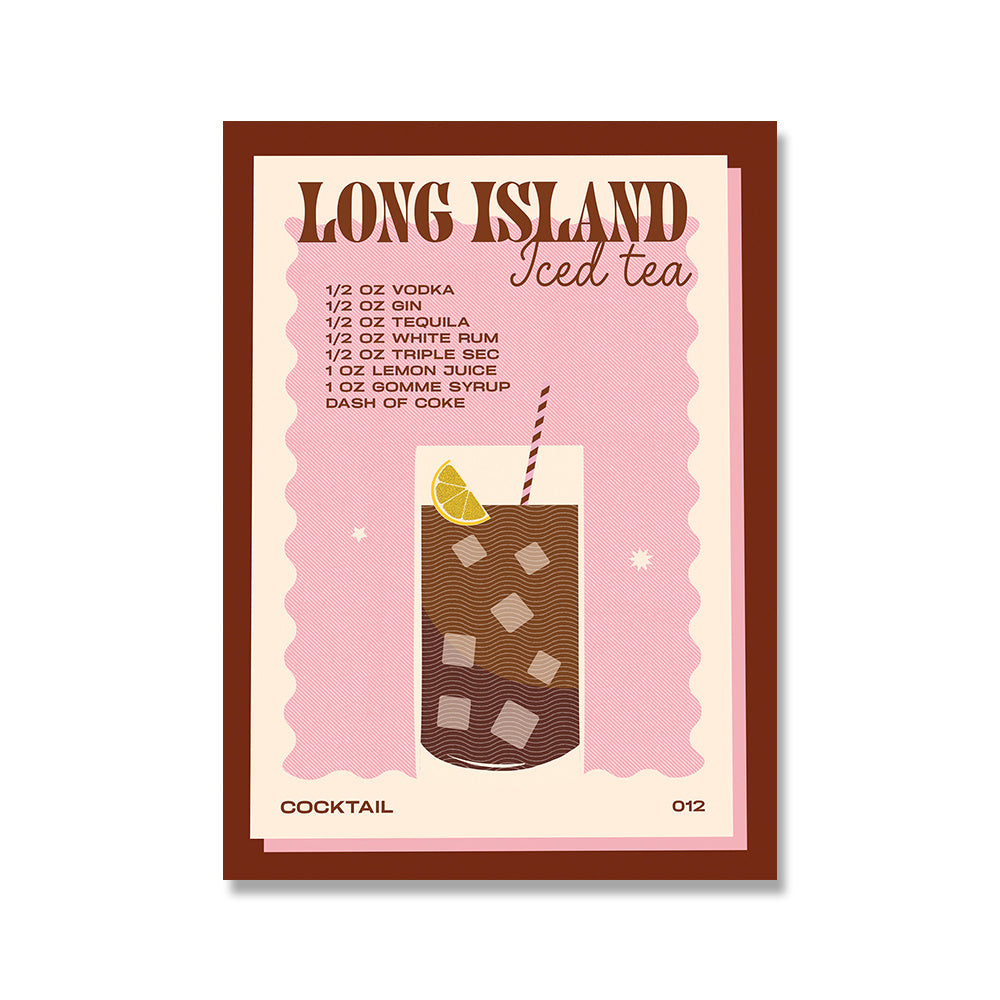 Cocktail Vintage Wall Art