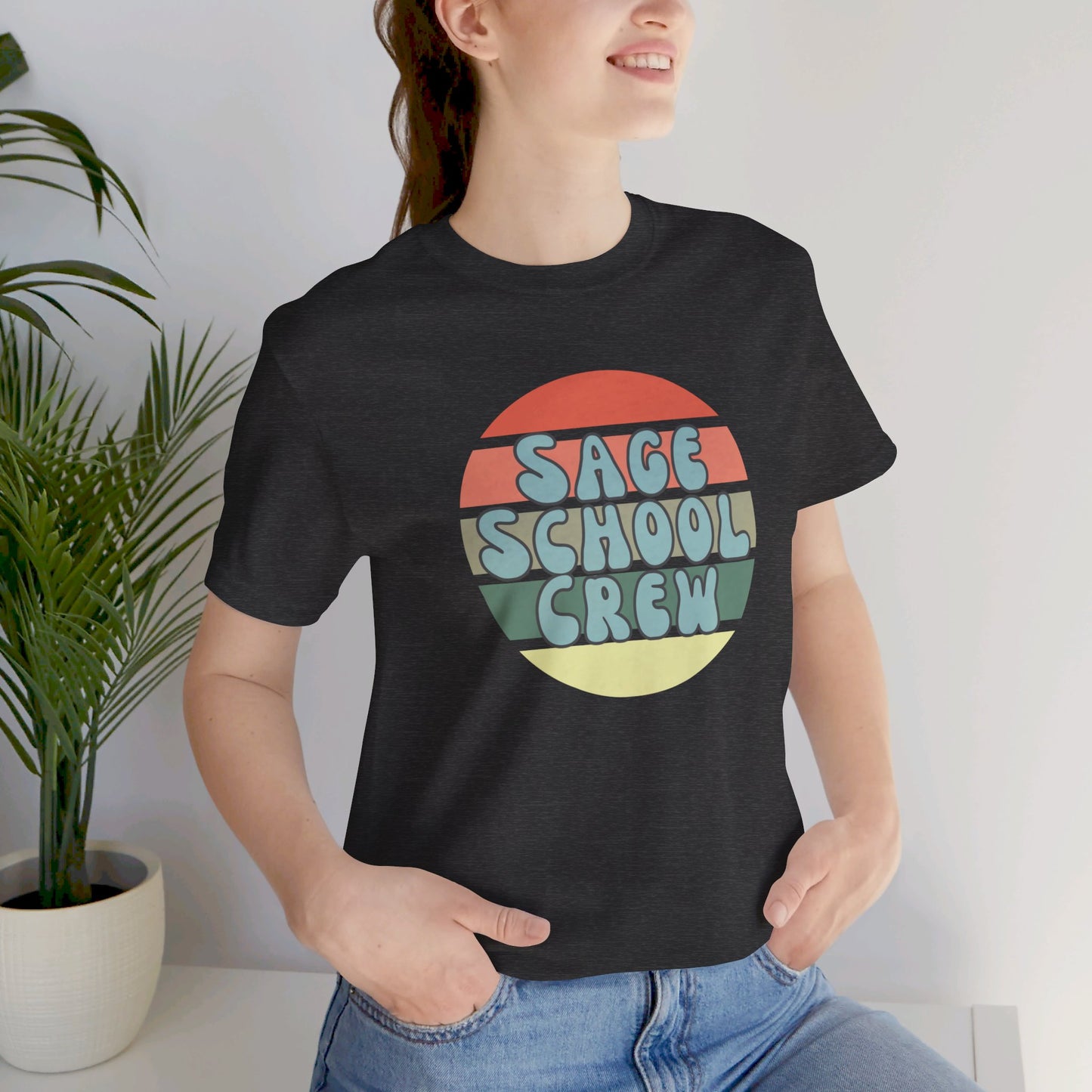 Sage School Unisex Jersey Short Sleeve Tee