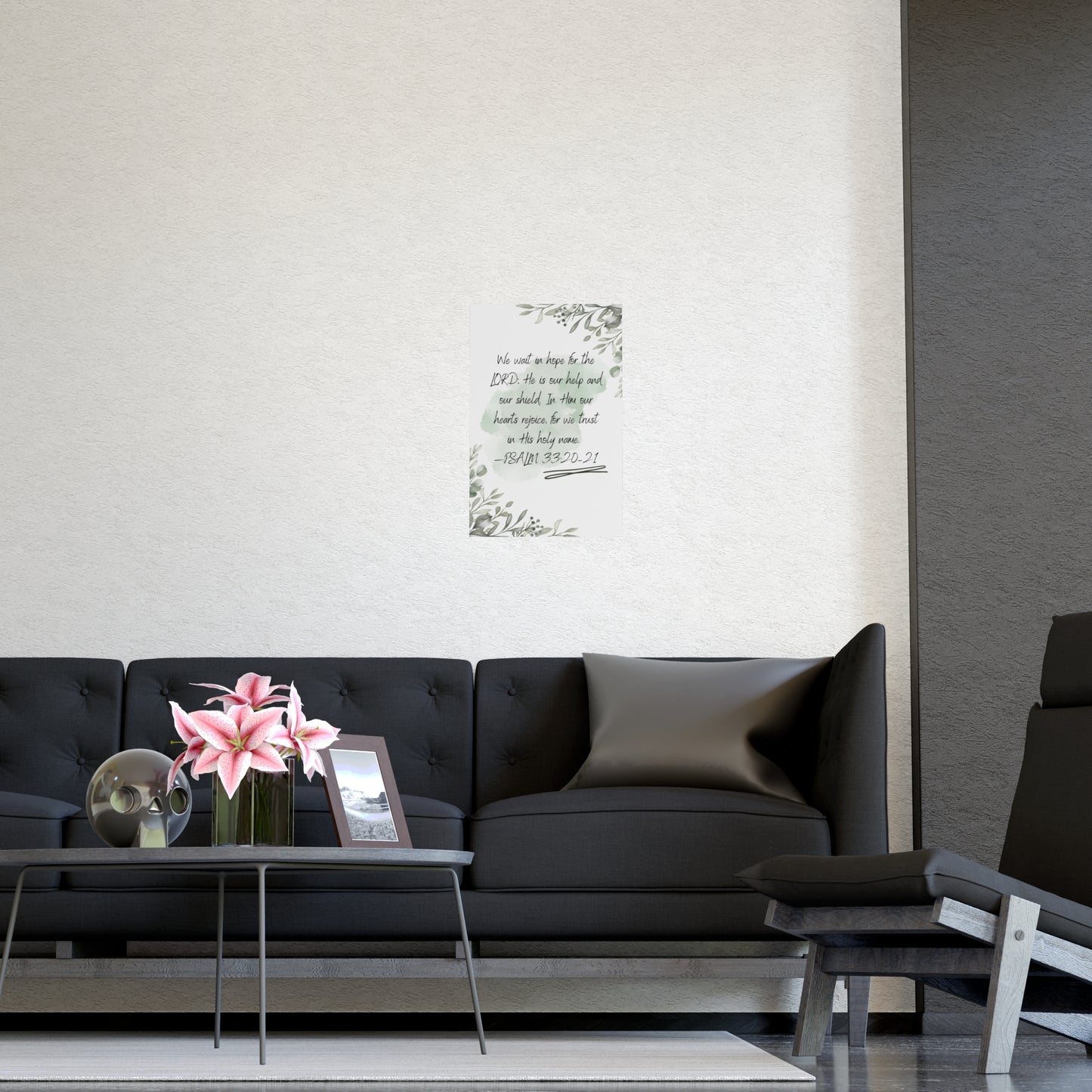 Vertical and Horizontal Matte Posters