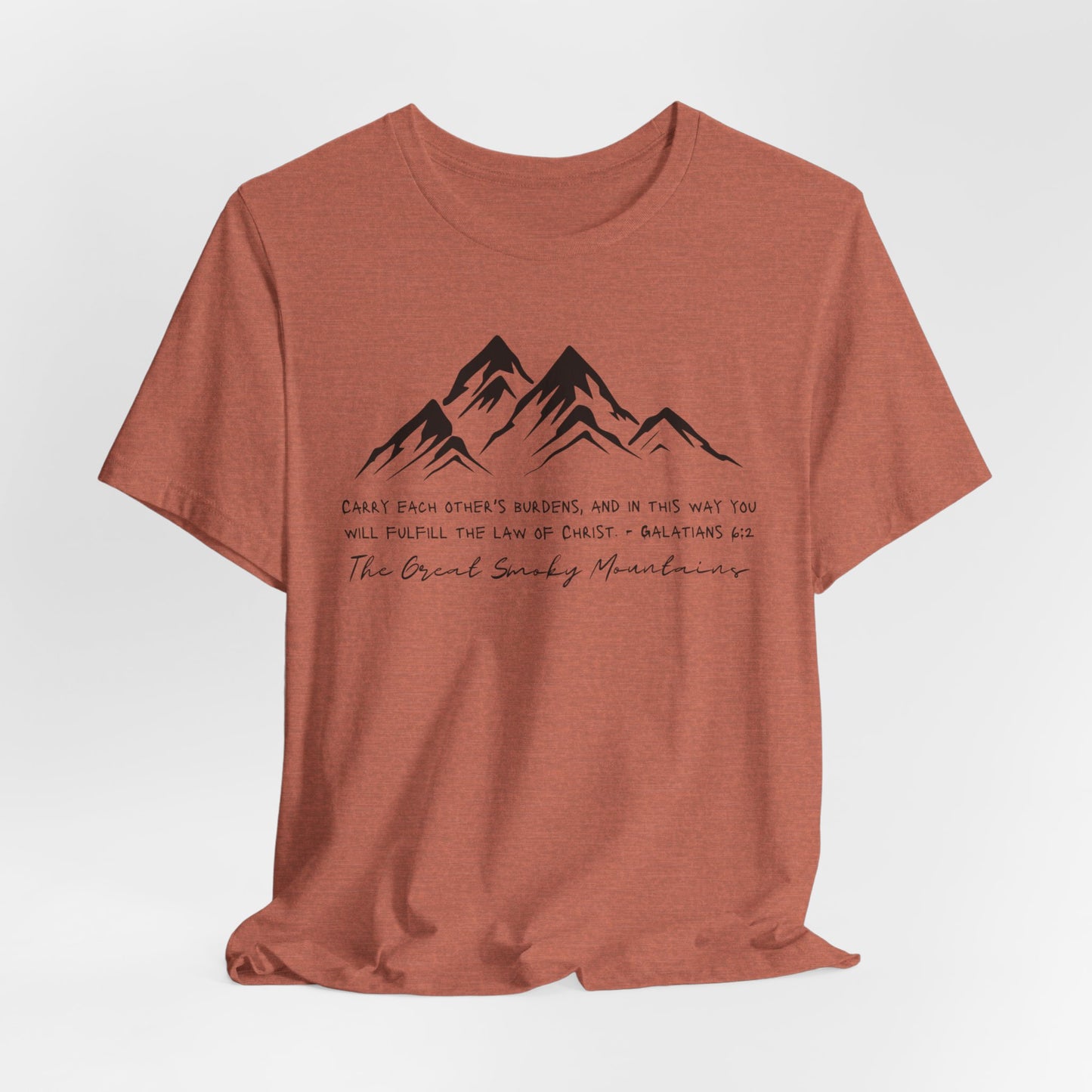 Great Smoky Mountains Unisex Jersey Short Sleeve Tee