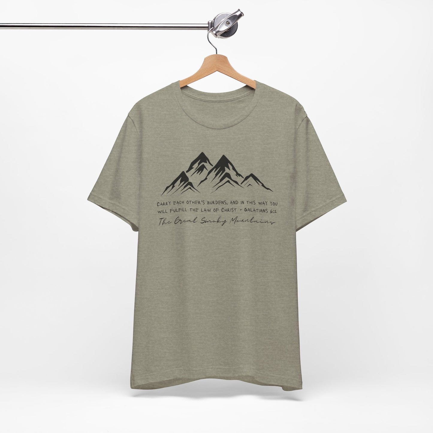 Great Smoky Mountains Unisex Jersey Short Sleeve Tee