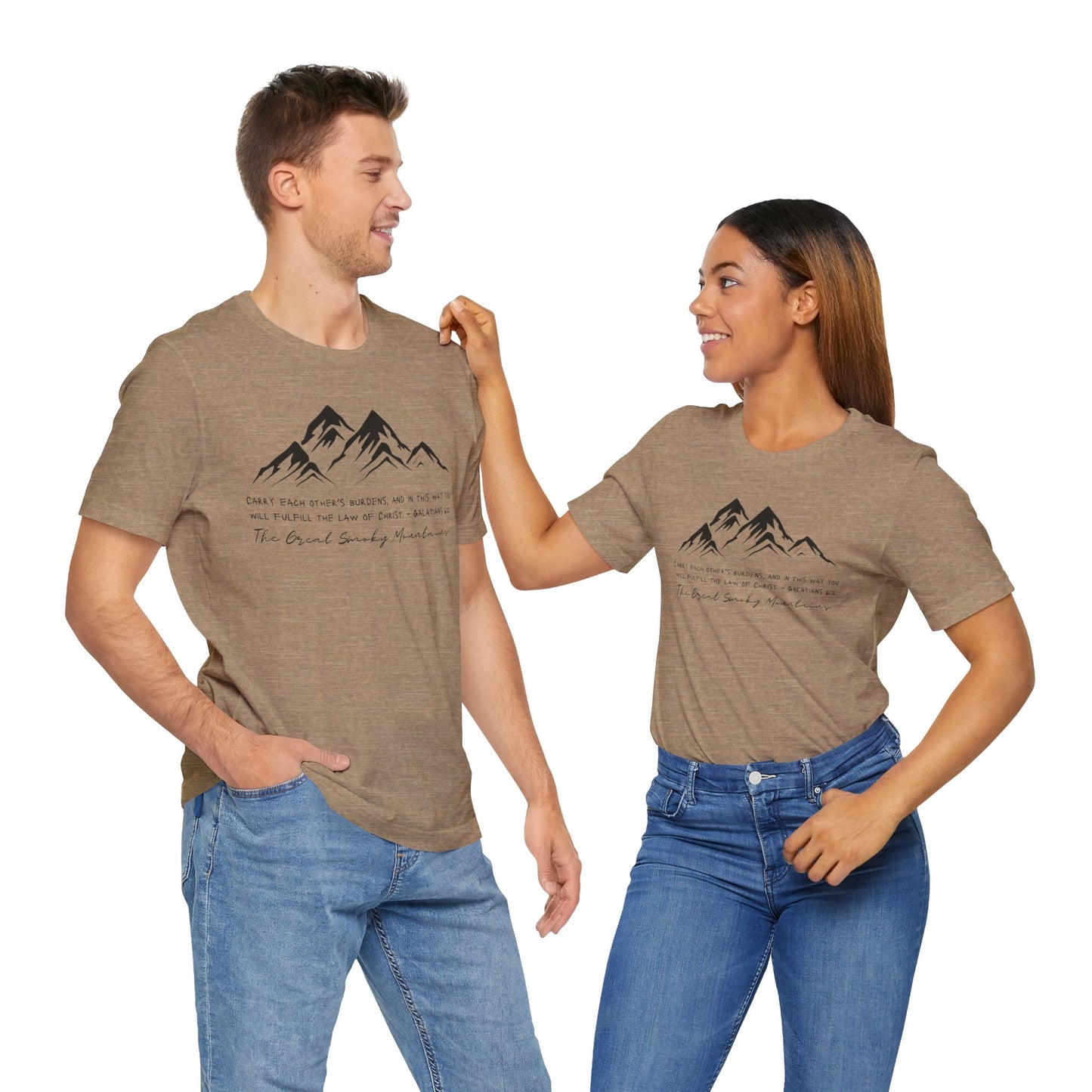 Great Smoky Mountains Unisex Jersey Short Sleeve Tee