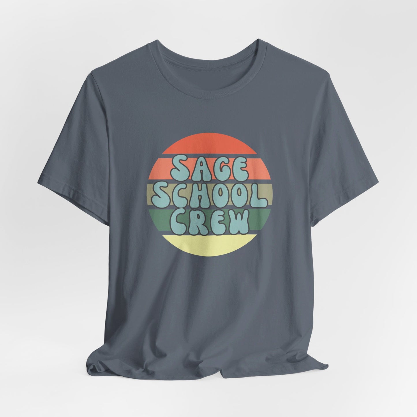 Sage School Unisex Jersey Short Sleeve Tee