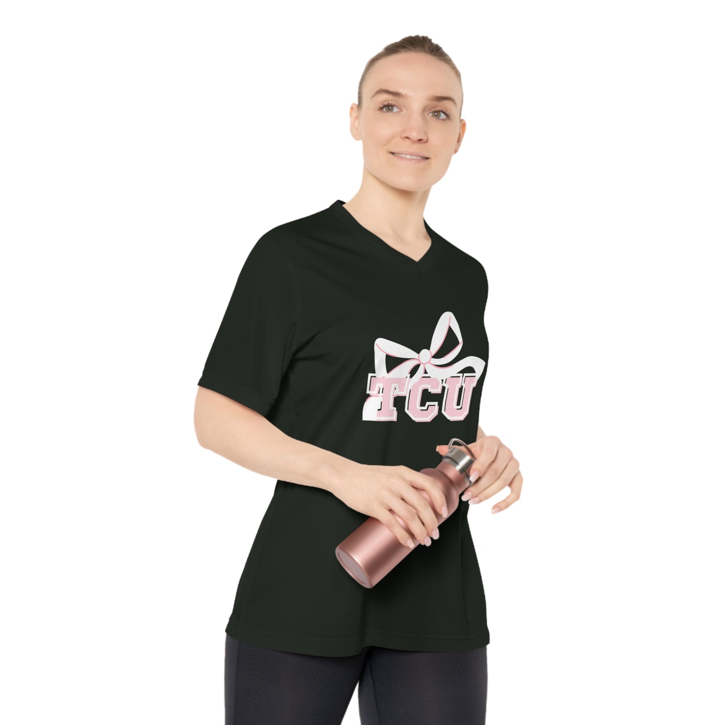 TCU Women's Performance V-Neck T-Shirt