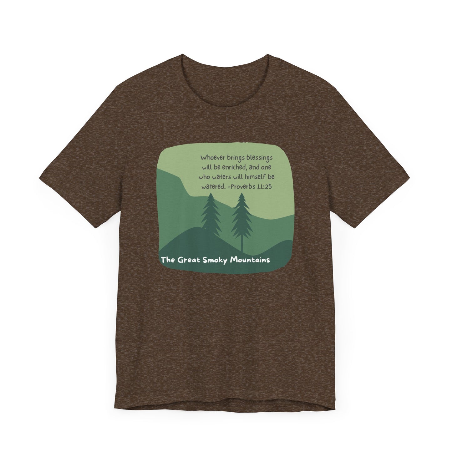 Smoky Mountain Blessings Unisex Jersey Short Sleeve Tee