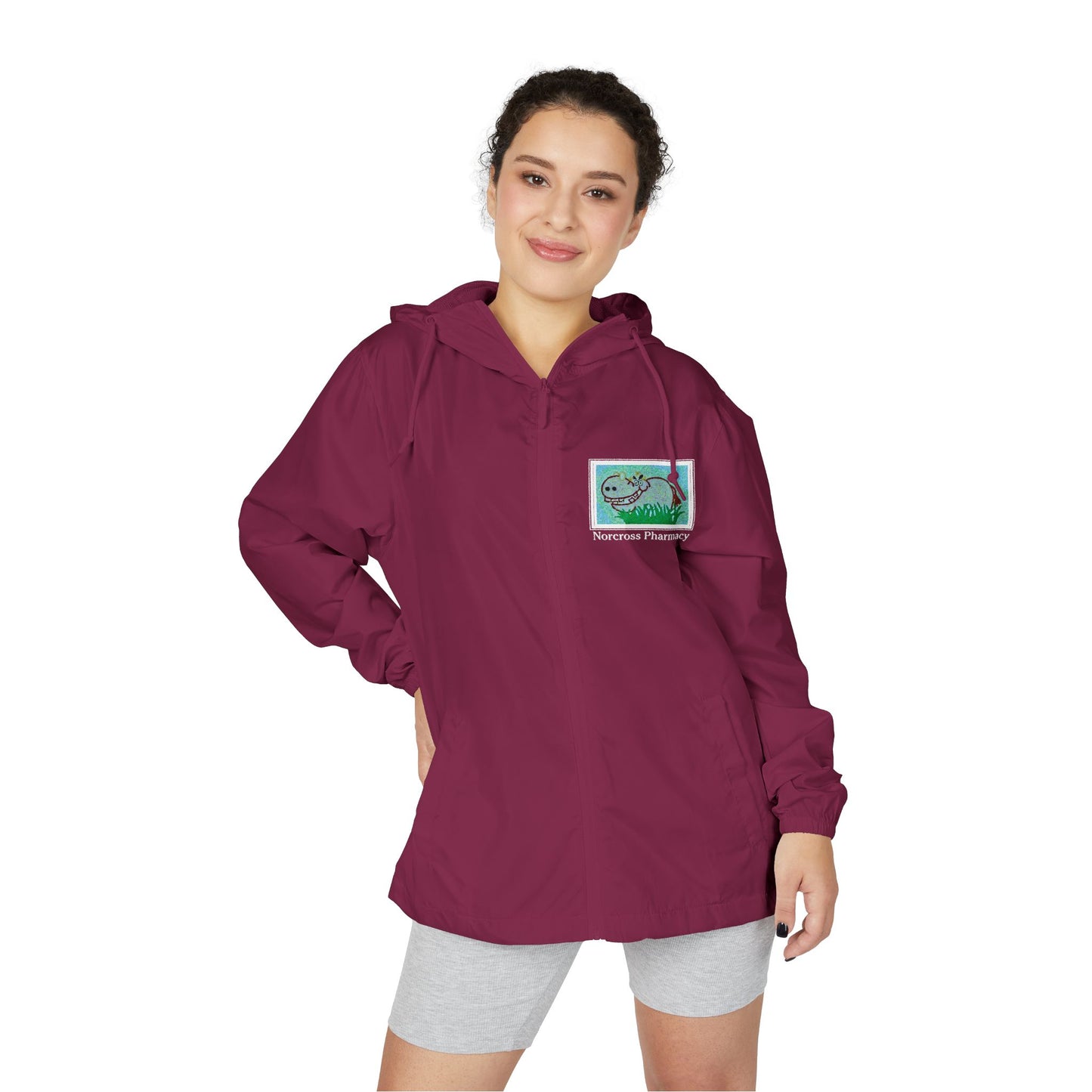 Norcross Pharmacy Unisex Full-Zip Windbreaker Jacket