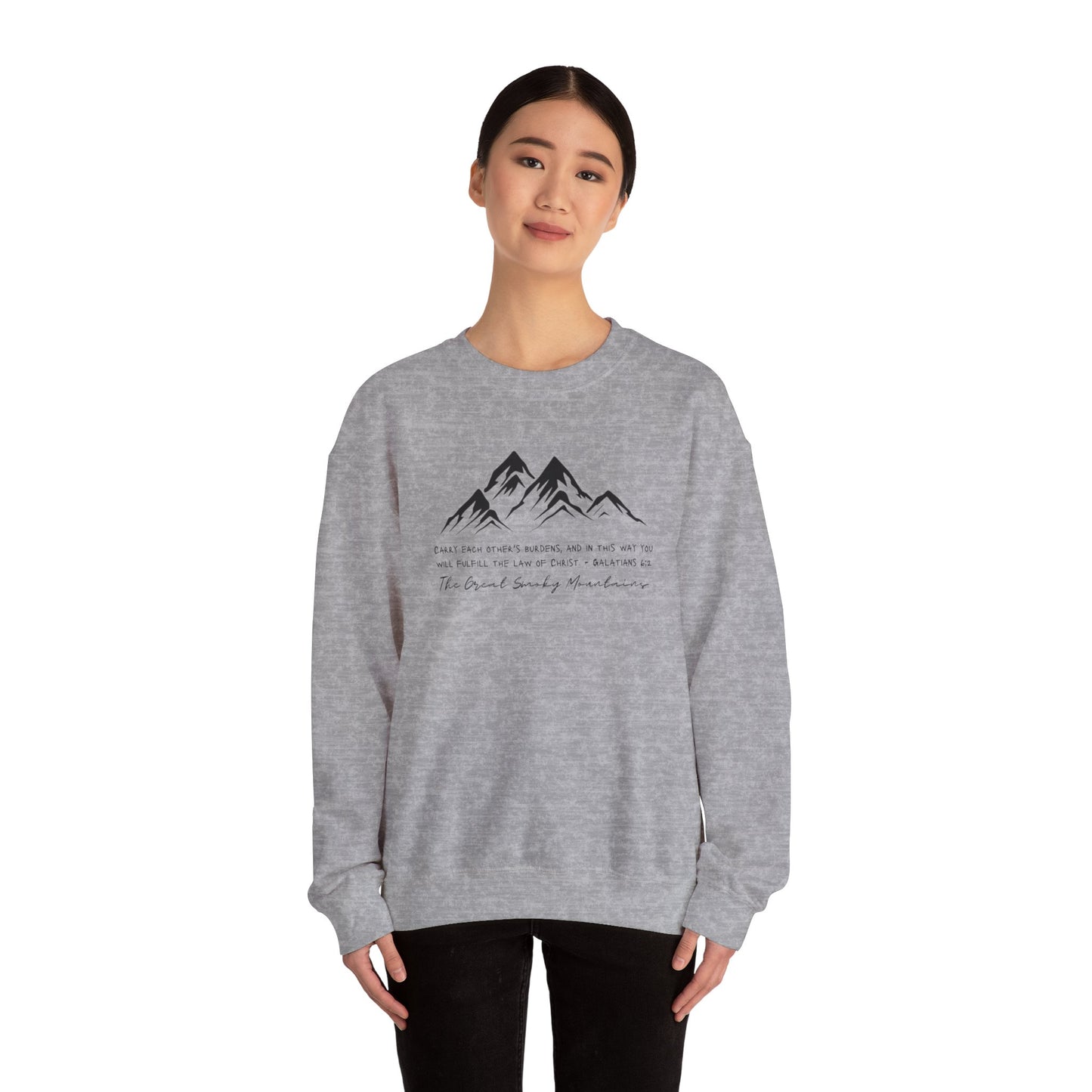 Blessings Smoky Mountain Unisex Heavy Blend™ Crewneck Sweatshirt