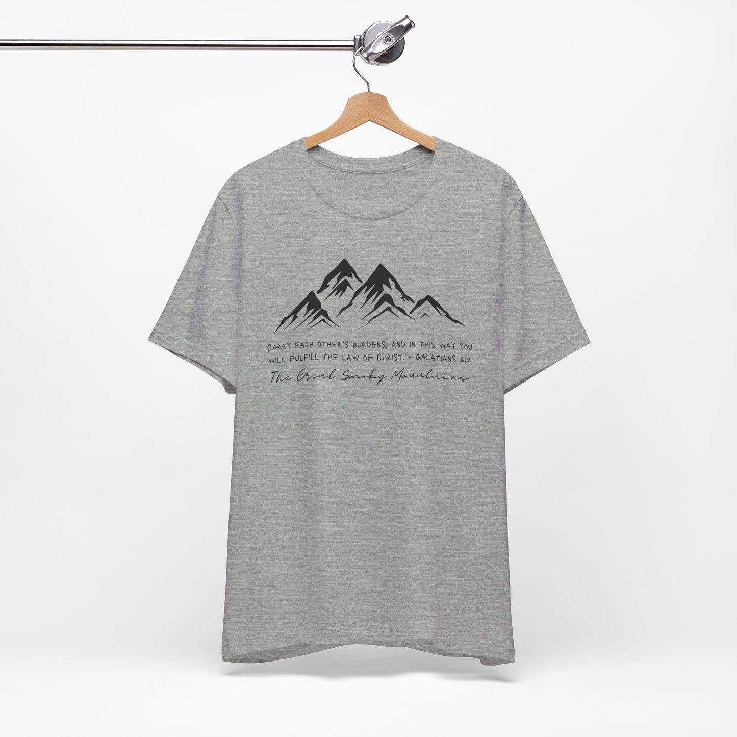 Great Smoky Mountains Unisex Jersey Short Sleeve Tee