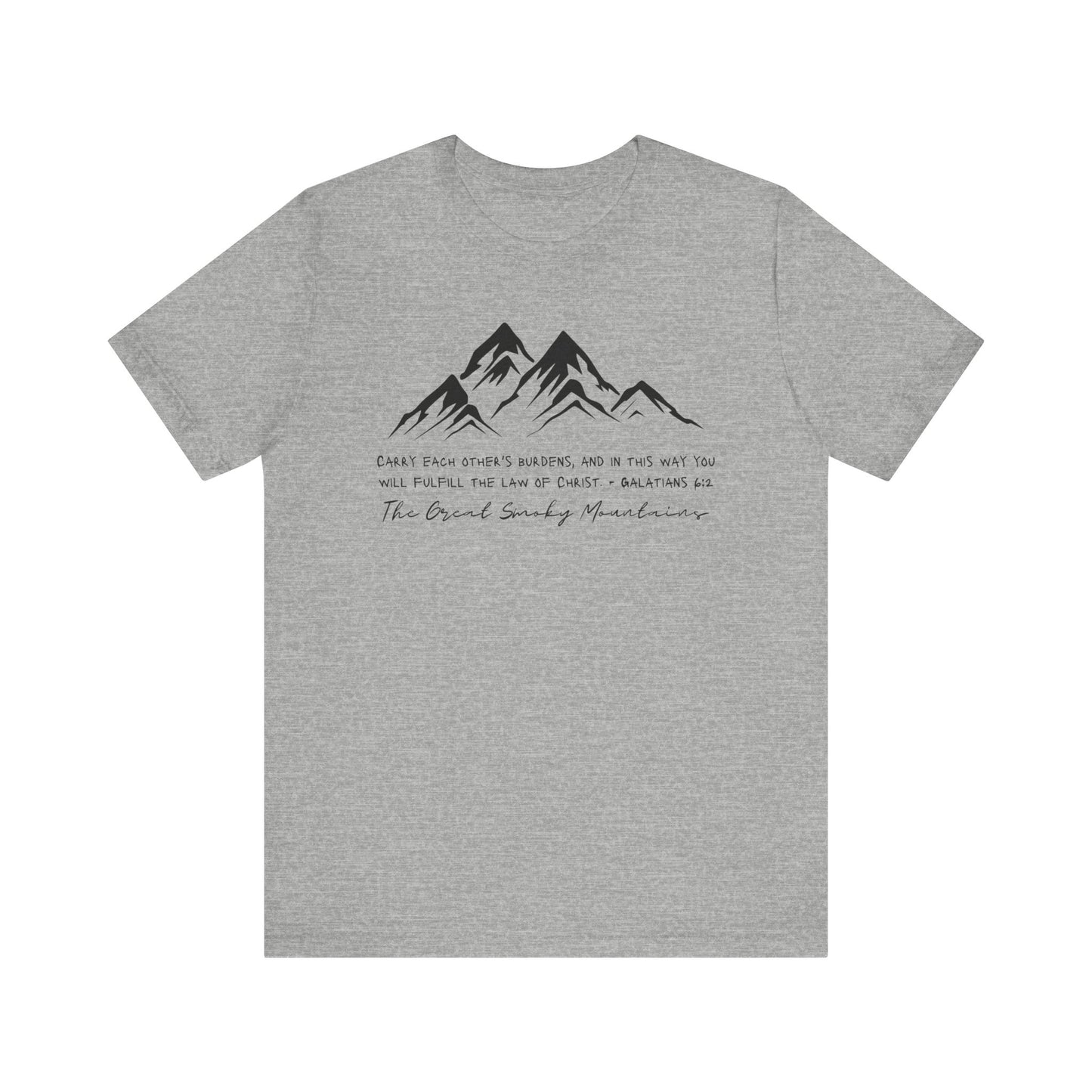 Great Smoky Mountains Unisex Jersey Short Sleeve Tee