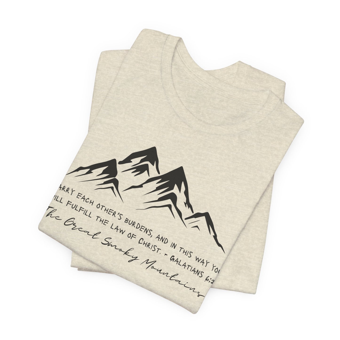 Great Smoky Mountains Unisex Jersey Short Sleeve Tee