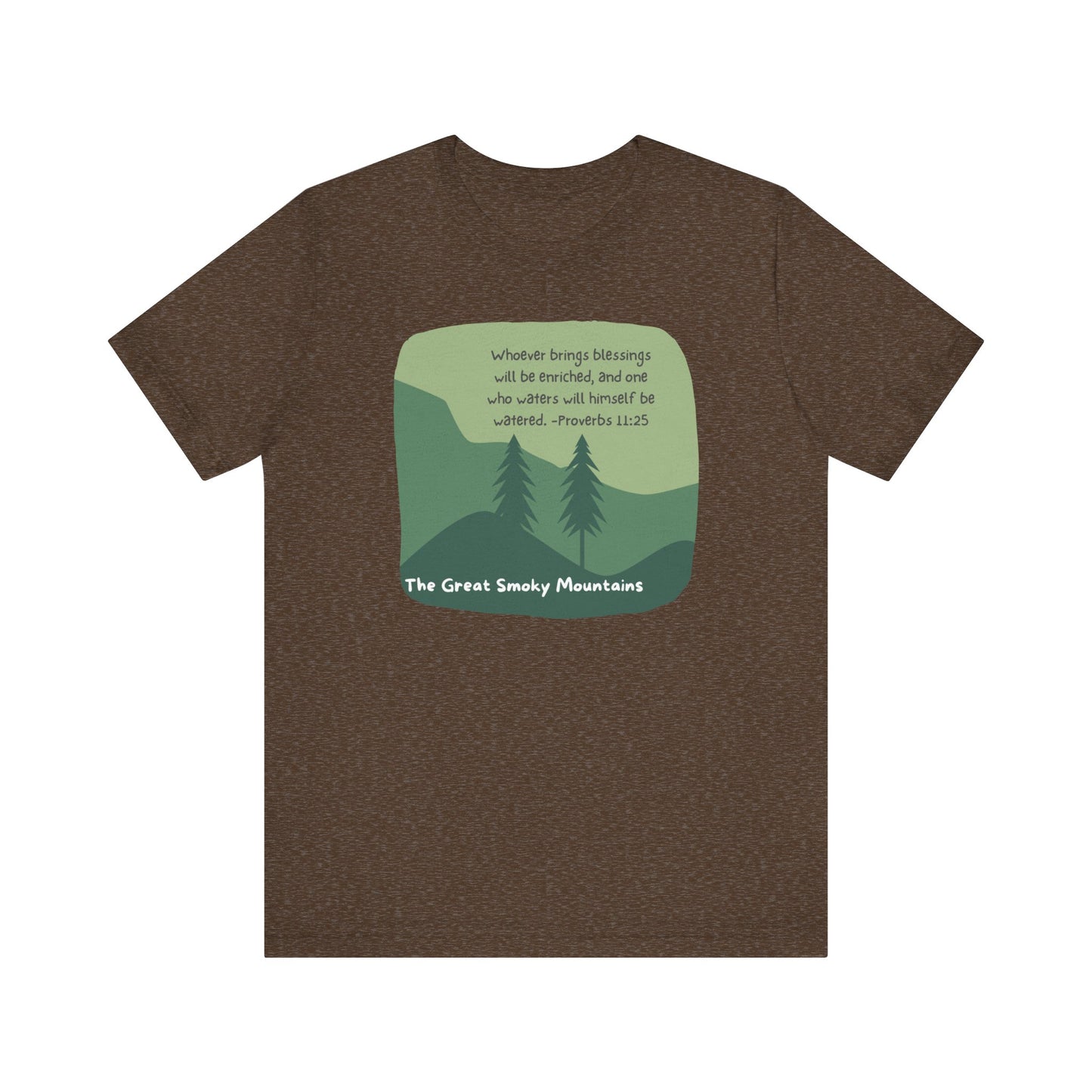 Smoky Mountain Blessings Unisex Jersey Short Sleeve Tee
