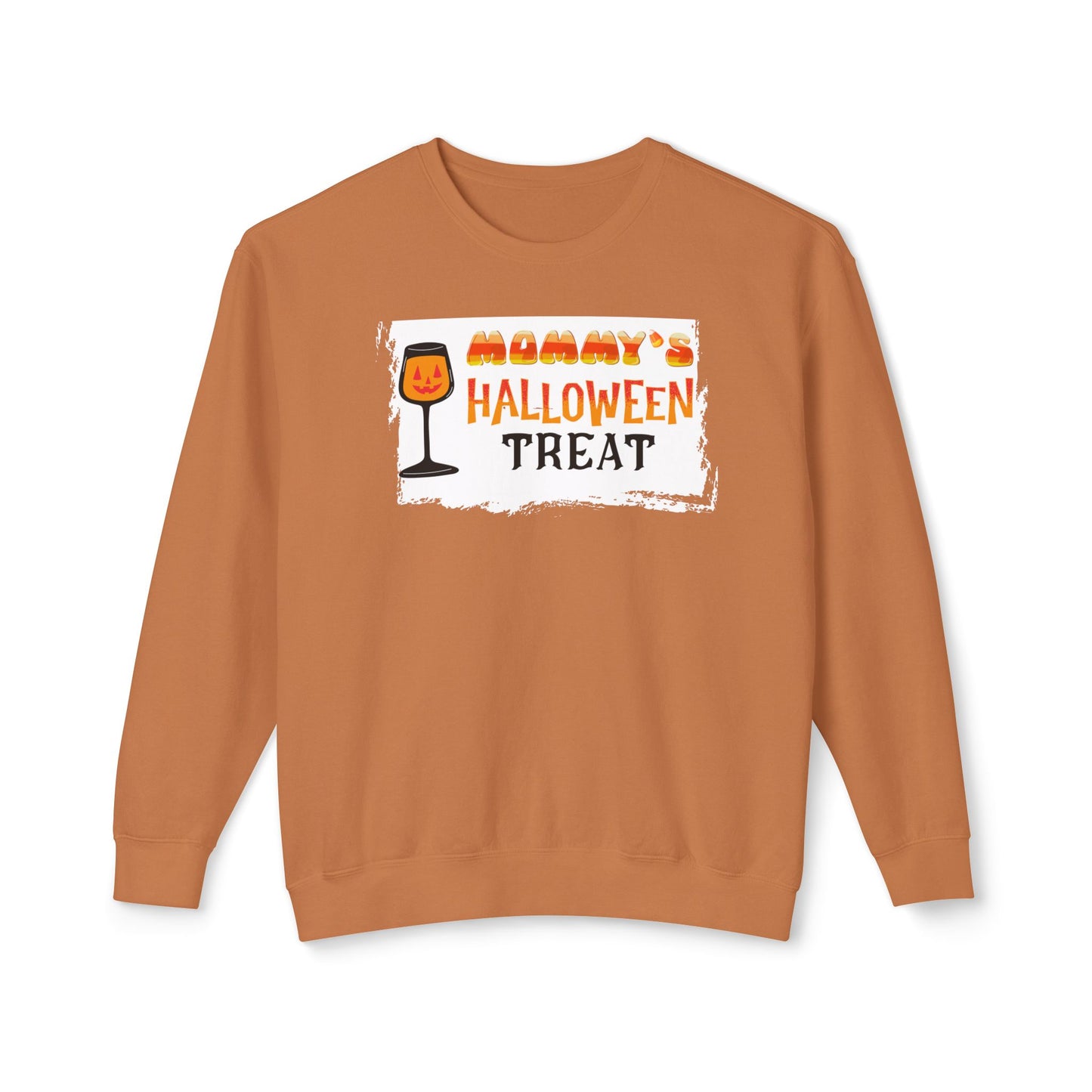 Mom's Halloween Lightweight Crewneck Sweatshirt