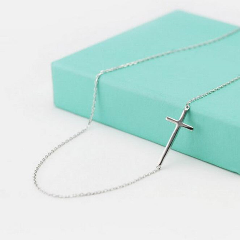 classic cross necklace